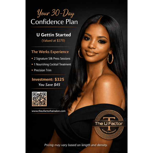 U Gettin Started at The U Factor Salon and Hairloss Center in Memphis, TN